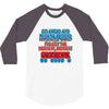 push me around grandpa 3/4 Sleeve Shirt