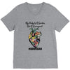 my body is a garden, not a graveyard V-Neck Tee