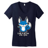all the fox special Women's V-Neck T-Shirt