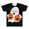 pumpkin with boo All Over Men's T-shirt
