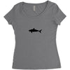 Shark Women's Triblend Scoop T-shirt