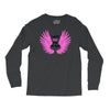 i wear pink for my mom Long Sleeve Shirts