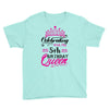 Celebrating With the 5th Birthday Queen Youth Tee