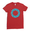 camera shutter Ladies Fitted T-Shirt