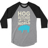 hog butcher to the world chicago 3/4 Sleeve Shirt