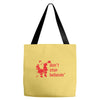 don't stop believin funny christmas Tote Bags