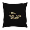 worst case scenario best trending Throw Pillow