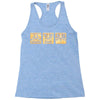 run from evil Racerback Tank