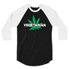 vegetarian 3/4 Sleeve Shirt