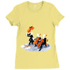 rock me amadeus Ladies Fitted T-Shirt