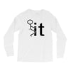 fk it funny college party Long Sleeve Shirts