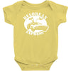 delorean express  funny Baby Onesie