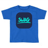 swag blu Toddler T-shirt