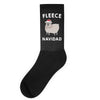 fleece navidad Socks