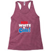 red white and cute Racerback Tank