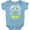 vegan pride! Baby Bodysuit