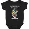 my body is a garden, not a graveyard black Baby Bodysuit