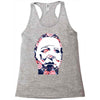 michael myers floral mask Racerback Tank