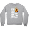 super saiyan quitting is not Crewneck Sweatshirt