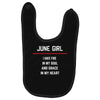 June Girl Baby Bibs