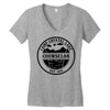 crystal lake consuelor est 1935 Women's V-Neck T-Shirt