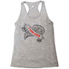 i love pizza Racerback Tank