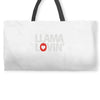 llama lovin' lover Weekender Totes