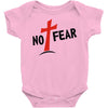 no fear Baby Onesie