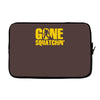 gone squatchin Laptop sleeve