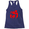 eric cantona, kungfu, manu Racerback Tank