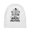 You Cant Scare Me I am Biker Brother Baby Beanies