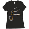 thirsty Ladies Fitted T-Shirt