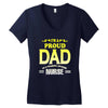 proud dad nurse Women's V-Neck T-Shirt