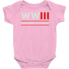 world war 3 Baby Onesie