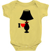 i love lamp Baby Onesie