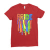 lgbt prom fundraiser Ladies Fitted T-Shirt