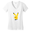 POKEMON PLAYBOY Women's V-Neck T-Shirt