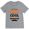 I'm Called Papa Because I'm Way Too Cool To Be Called Grandfather V-Neck Tee