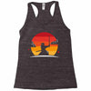 Samurai Sunset Racerback Tank
