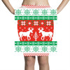 reindeer christmas ugly sweater Pencil Skirts