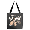 Fight For a Cure Uterine Cancer Awareness Tote Bags