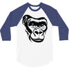 monkey face 3/4 Sleeve Shirt