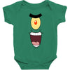 plankton face Baby Bodysuit
