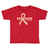 Survivor Of Uterine Cancer Toddler T-shirt