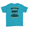 Super Cool Aunt Of A Freaking Awesome Niece Youth Tee