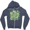 meet the neighbors Zipper Hoodie