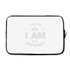 i know i am difficult ski mountain Laptop sleeve