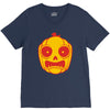frightened jack o lantern V-Neck Tee