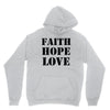 faith hope love Youth Hoodie