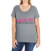 crazy ex girl friend Ladies Curvy T-Shirt
